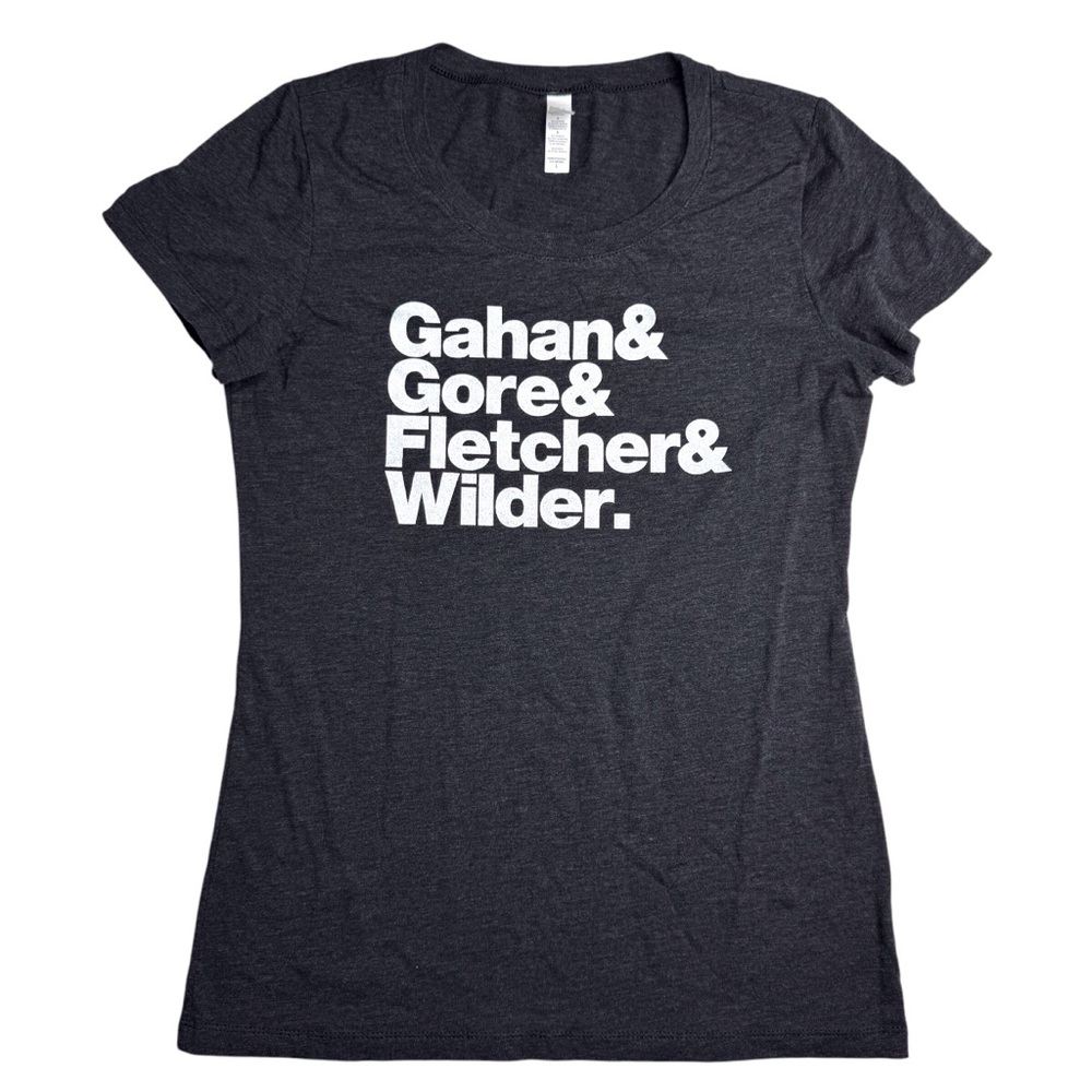 Depeche Mode Gahan Gore Fletcher Wilder Fitted T-Shirt 80s Music New Wave Goth